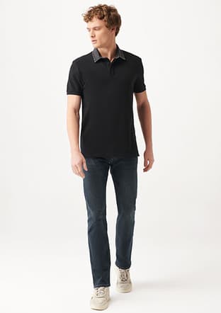 M0020231891 Erkek Mavi Jean Pantolon - 1