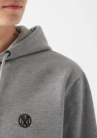 M066979-34686 Erkek Gri Sweatshirt - 3