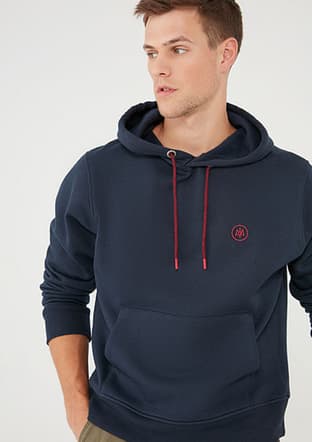 M065809-29743 Erkek Lacivert Sweatshirt - 1