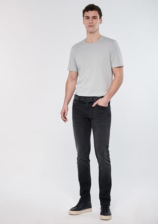 M0042218775 Erkek Mavi Jean Pantolon - 1