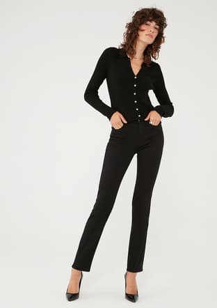 M1074622002 Kadın Çok Renkli Jean Pantolon - 1