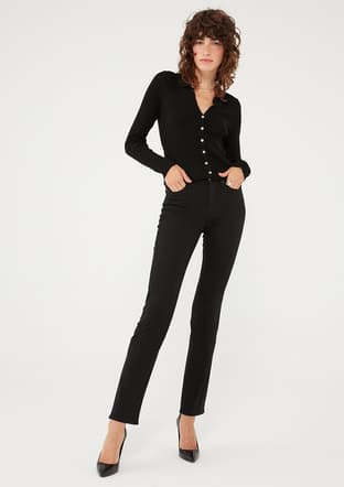 M1074622002 Kadın Çok Renkli Jean Pantolon - 2