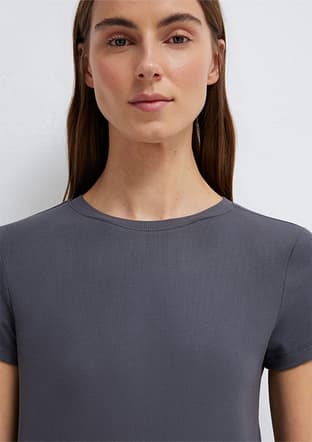M1612904-83620 Kadın Basic T-Shirt - 3