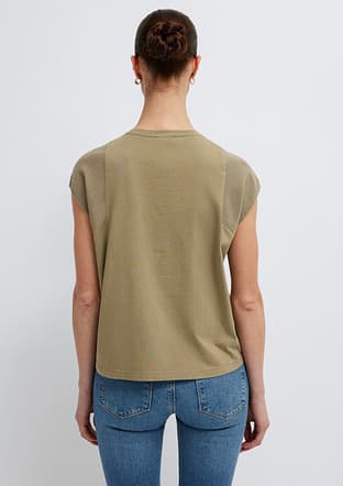M1613970-71819 Kadın Yeşil Kısa Kol T-shirt - 2