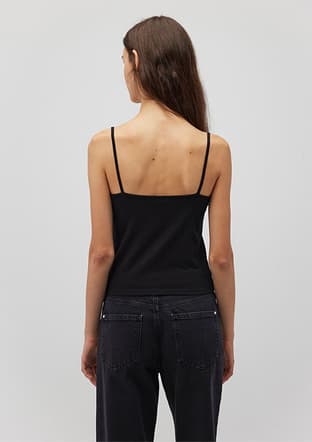 M1612378-900 Kadın Siyah Basic T-shirt - 3