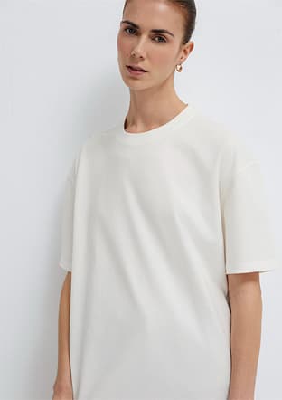 M1613903-80194 Kadın Beyaz Basic T-shirt - 1