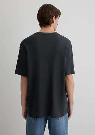 M0612724-70092 Erkek Siyah Kısa Kol T-shirt - 3