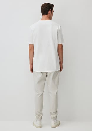 M0612269-70057 Erkek Beyaz Kısa Kol T-shirt - 2