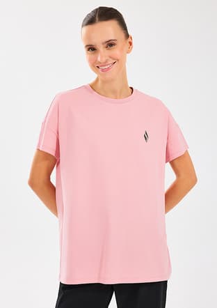 S221482-609 Kadın Baskılı T-Shirt - 1