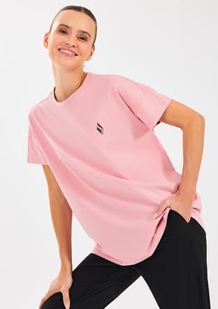S221482-609 Kadın Baskılı T-Shirt - 2