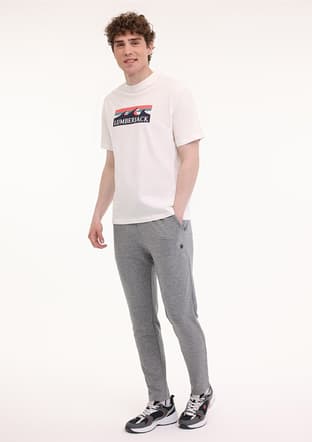 A10194057408010 Erkek Beyaz Kısa Kol T-shirt - 2