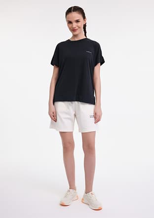 A10197089408010 Kadın Siyah Kısa Kol T-shirt - 2