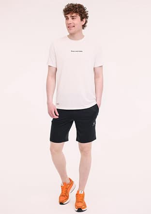 A10200695108010 Erkek Beyaz Kısa Kol T-shirt - 2