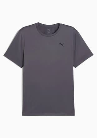 52590869 Erkek Gri Bisiklet Yaka T-shirt - 1