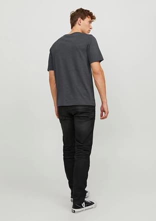 12245087 Erkek Bisiklet Yaka T-Shirt - 3