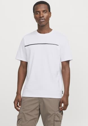 12273120 Erkek Baskılı T-Shirt - 1