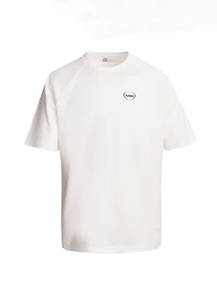 980356-9003 Erkek Beyaz Baskılı T-shirt - 1