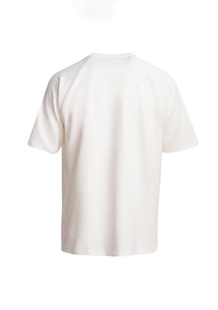 980356-9003 Erkek Beyaz Baskılı T-shirt - 3