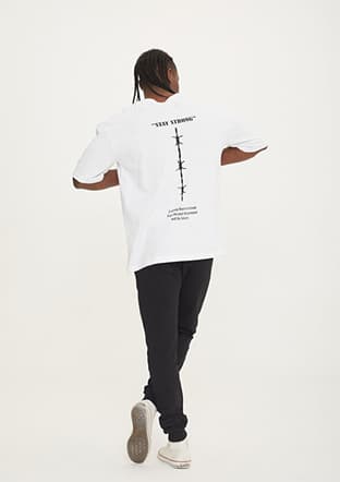 Tc9007 Erkek Beyaz T-shirt - 2