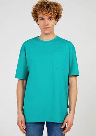 Tc9011 Erkek Mavi T-shirt - 1