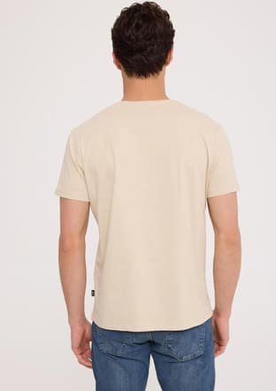 Tc5306 Erkek Gri Baskılı T-shirt - 2
