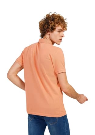 Tc4613 Erkek Turuncu Polo Yaka T-shirt - 3