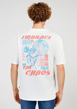 Tc9018 Erkek Beyaz T-shirt - 2