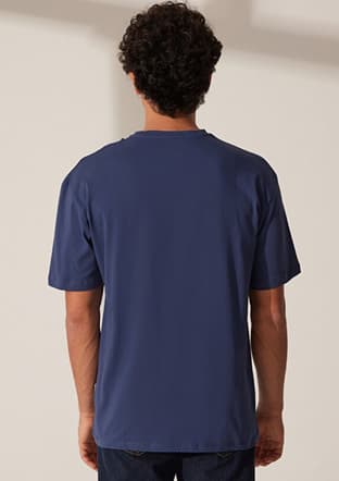 Tc9010 Erkek Lacivert T-shirt - 2