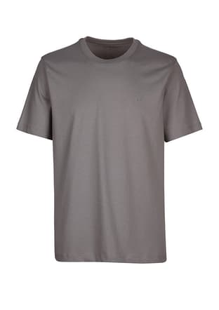 B34T10004 Erkek Gri Bisiklet Yaka T-shirt - 1