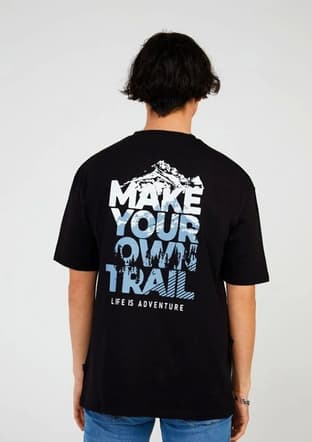 Tc9021 Erkek Siyah T-shirt - 2