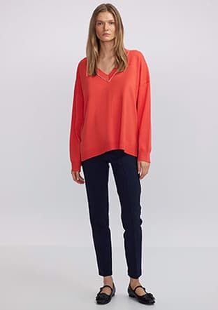 Iw6240050129 Kadın Gri Triko T-shirt - 3