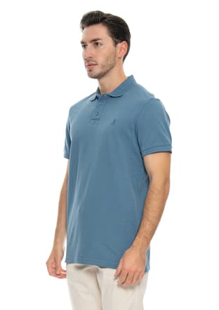 24Yjeeo04105 Erkek Lacivert Polo Yaka T-shirt - 3
