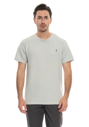 24Yjeeo04215 Erkek Gri Bisiklet Yaka T-shirt - 2
