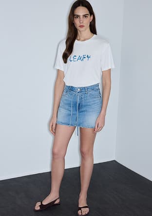 Is1260070175 Kadın Beyaz Basic T-shirt - 2