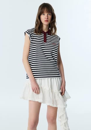 Ts1260070251 Kadın Lacivert Basic T-shirt - 2