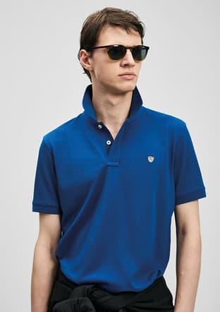 111040230 Erkek Çok Renkli Polo Yaka T-shirt - 1