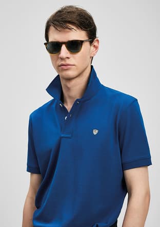 111040230 Erkek Çok Renkli Polo Yaka T-shirt - 3
