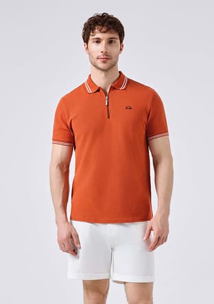 6Sm5051 Erkek Polo Yaka T-Shirt - 1
