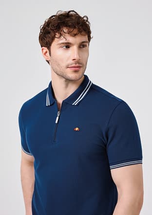 6Sm5051 Erkek Çok Renkli Polo Yaka T-shirt - 3