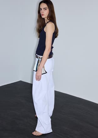 Is1260070116 Kadın Lacivert Basic T-shirt - 3