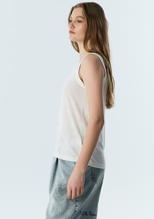 Ts1260070137 Kadın Beyaz Basic T-shirt - 3