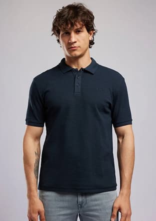 262 Lcm 242040 Erkek Lacivert Polo Yaka T-shirt - 2