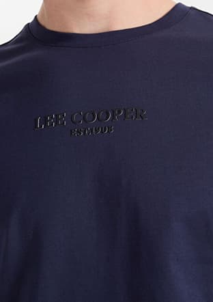262 Lcm 242008 Erkek Lacivert O Yaka T-shirt - 3
