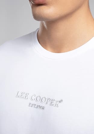 262 Lcm 242008 Erkek Beyaz O Yaka T-shirt - 3