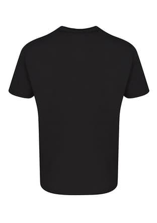 912375-2001 Erkek Siyah Baskılı T-shirt - 2