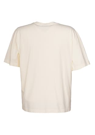 912322-9157 Kadın Beyaz Baskılı T-shirt - 3