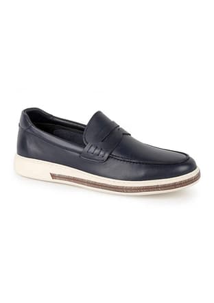 H1044 Ea Eva Antik Erkek Lacivert Casual Ayakkabı - 1