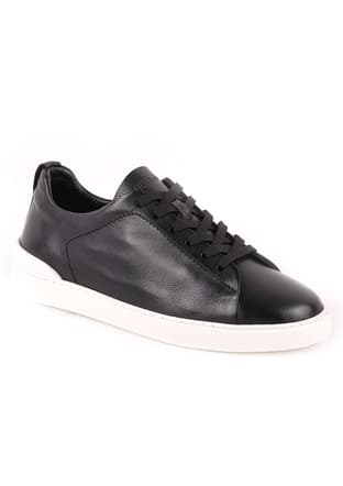 L5203 Ea Eva Antik Erkek Siyah Casual Ayakkabı - 2