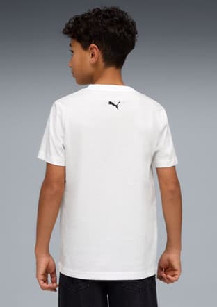 63451202 Erkek Çocuk Beyaz Baskılı T-shirt - 2