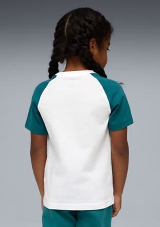 69191802 Unisex Çocuk Beyaz Baskılı T-shirt - 2